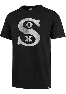 47 Chicago White Sox Black Scrum Short Sleeve Fashion T Shirt
