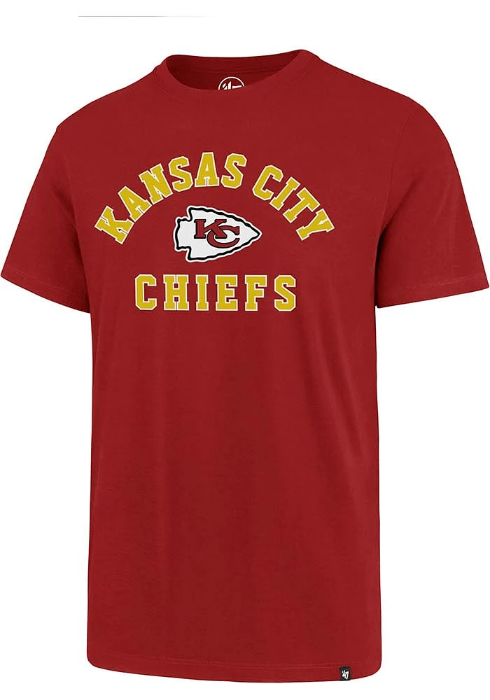 47 Kansas City Chiefs Red Arch Short Sleeve T Shirt