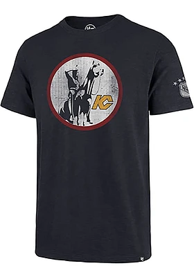 47 Kansas City Scouts Navy Blue Two Peat Short Sleeve Fashion T Shirt