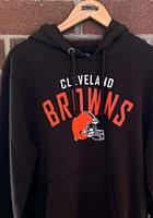 47 Cleveland Browns Mens Brown Outrush Long Sleeve Hoodie