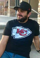 47 Kansas City Chiefs Black Grit Short Sleeve Fashion T Shirt