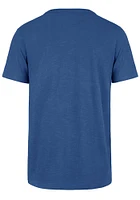 47 Detroit Lions Blue Classic Track Short Sleeve Fashion T Shirt
