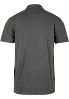 47 Cleveland Browns Mens Grey Hudson Short Sleeve Polo