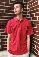 47 Kansas City Chiefs Mens Red Hudson Short Sleeve Polo