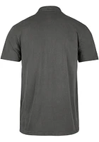 47 Pittsburgh Steelers Mens Grey Hudson Short Sleeve Polo