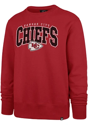 47 Kansas City Chiefs Mens Headline Long Sleeve Crew Sweatshirt