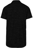47 Pittsburgh Steelers Mens Black Impact Short Sleeve Polo
