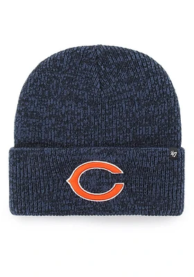 47 Chicago Bears Navy Blue Brain Freeze Classic Mens Knit Hat
