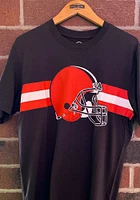 47 Cleveland Browns Brown Stripe Chest Legion Short Sleeve T Shirt