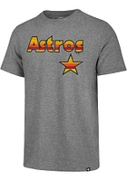 47 Houston Astros Grey Imprint Short Sleeve Fashion T Shirt