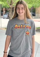 47 Houston Astros Grey Imprint Short Sleeve Fashion T Shirt
