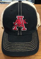 47 Arkansas Razorbacks Trawler Clean Up Adjustable Hat - Black
