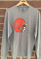 47 Cleveland Browns Grey Imprint Match Long Sleeve Fashion T Shirt