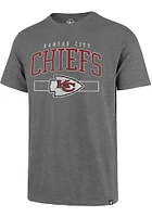 47 Kansas City Chiefs Grey Foundation Short Sleeve Fashion T Shirt