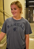47 Kansas Jayhawks Navy Blue Hudson Short Sleeve Fashion T Shirt