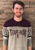 47 Texas A&M Aggies Grey Win Streak Long Sleeve Fashion T Shirt