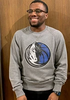 47 Dallas Mavericks Mens Grey Imprint Match Long Sleeve Fashion Sweatshirt