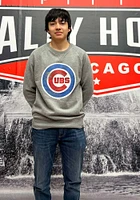 47 Chicago Cubs Mens Grey Imprint Match Long Sleeve Fashion Sweatshirt