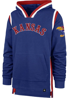 47 Kansas Jayhawks Mens Blue Layup Fashion Hood
