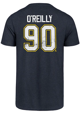 St Louis Blues Navy Blue 47 Most Valuable Player Short Sleeve T Shirt