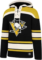 47 Pittsburgh Penguins Mens Black Superior Lacer Fashion Hood