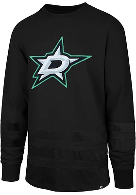 47 Dallas Stars Black Center Ice Long Sleeve Fashion T Shirt