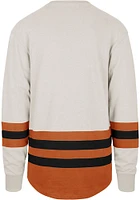 47 Philadelphia Flyers Tan Center Ice Long Sleeve Fashion T Shirt