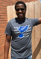 47 St Louis Blues Blue Stripe Chest Legion Short Sleeve T Shirt