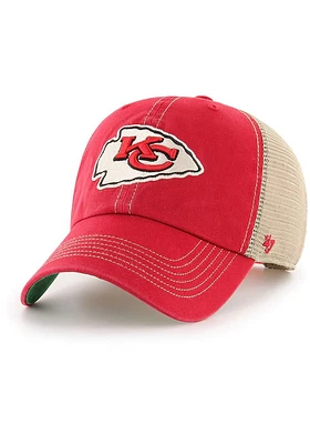 47 Kansas City Chiefs City Connect Clean Up Classic Adjustable Hat - Red