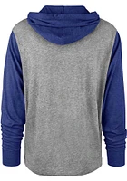 47 Kansas Jayhawks Mens Grey Imprint Callback Fashion Hood