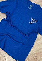 47 St Louis Blues Blue Line Up Backer Short Sleeve T Shirt