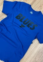 47 St Louis Blues Blue Monochrome Stripe Short Sleeve T Shirt