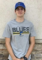 47 St Louis Blues Grey Hockey Short Sleeve T Shirt