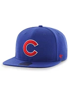 47 Chicago Cubs Blue Sure Shot Captain Mens Snapback Hat