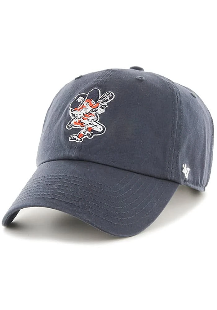 47 Detroit Tigers Clean Up Design Adjustable Hat - Navy Blue