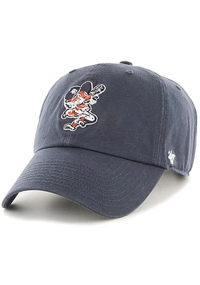 47 Detroit Tigers Clean Up Design Adjustable Hat - Navy Blue