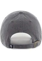 47 New York Yankees Clean Up Adjustable Hat - Charcoal