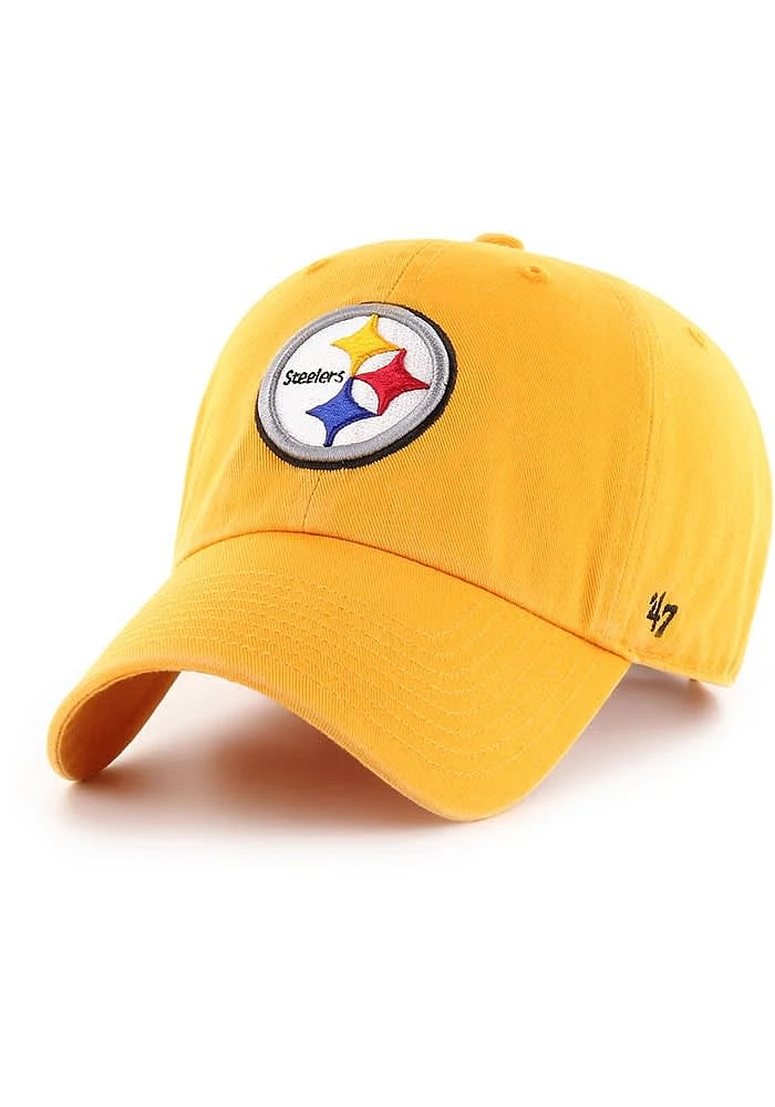 47 Pittsburgh Steelers Clean Up Adjustable Hat