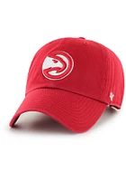 47 Atlanta Hawks Clean Up Adjustable Hat - Red