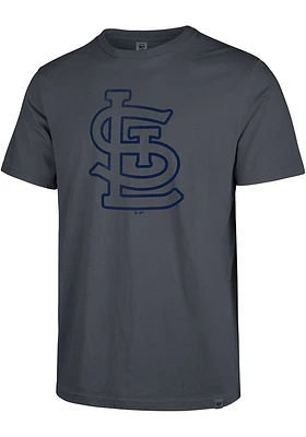 47 St Louis Cardinals Navy Blue Icon Hudson Short Sleeve Fashion T Shirt