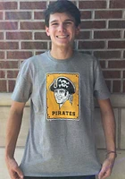 47 Pittsburgh Pirates Grey Throwback Super Rival Short Sleeve T Shirt