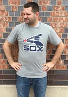 47 Chicago White Sox Grey Throwback Super Rival Short Sleeve T Shirt