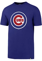 47 Chicago Cubs Blue Imprint Super Rival Short Sleeve T Shirt