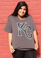 47 Kansas City Royals Charcoal Pop Imprint Short Sleeve T Shirt