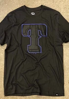 47 Texas Rangers Charcoal Pop Imprint Short Sleeve T Shirt