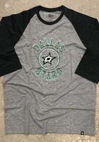 47 Dallas Stars Grey Match 3/4 Long Sleeve Fashion T Shirt