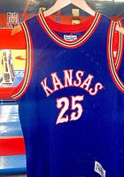 Danny Manning  Original Retro Brand Kansas Jayhawks Blue Tackle Twill Jersey