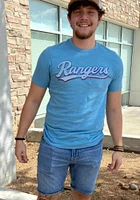 47 Texas Rangers Light Blue Scrum Short Sleeve Fashion T Shirt