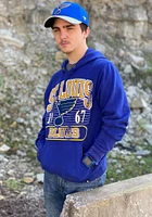 47 St Louis Blues Mens Blue Crosby Fashion Hood