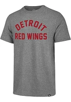 Dylan Larkin Detroit Red Wings Grey Most Valuable Player Short Sleeve Fashion T Shirt